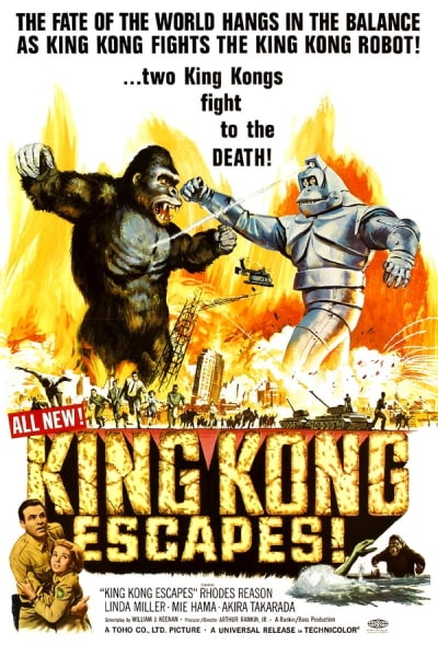 King Kong Escapes (Kingu Kongu no gyakush&ucirc;)